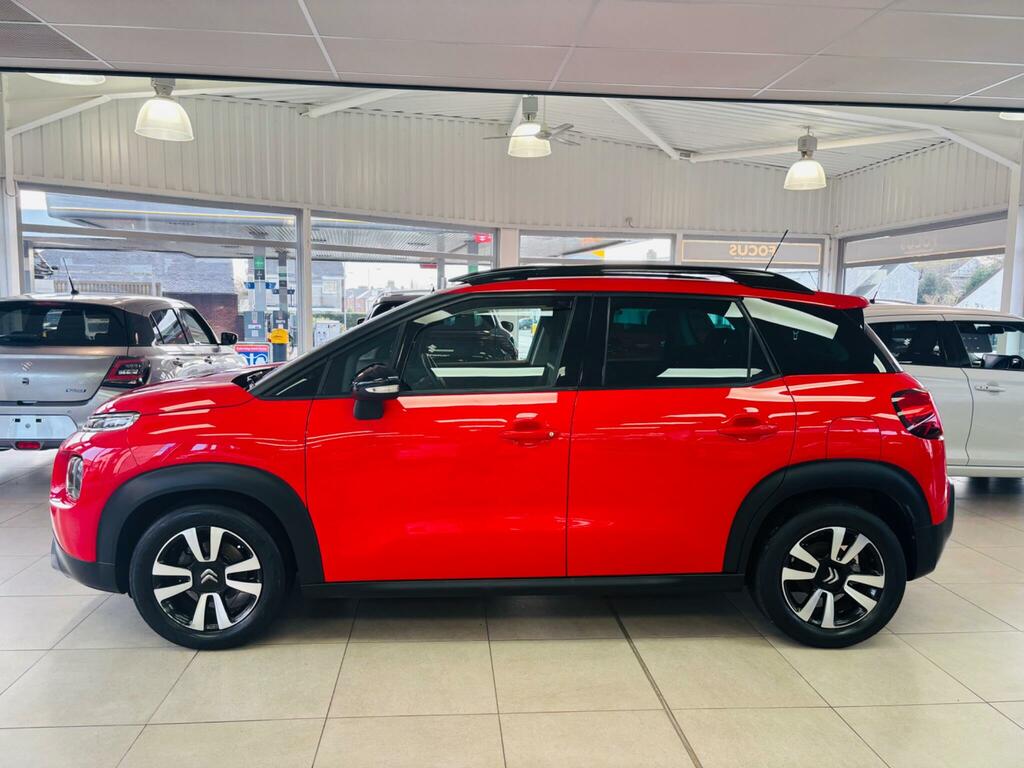 Citroen C3 Aircross 1.2 Puretech Feel Euro 6 SX19NKJ Red #6