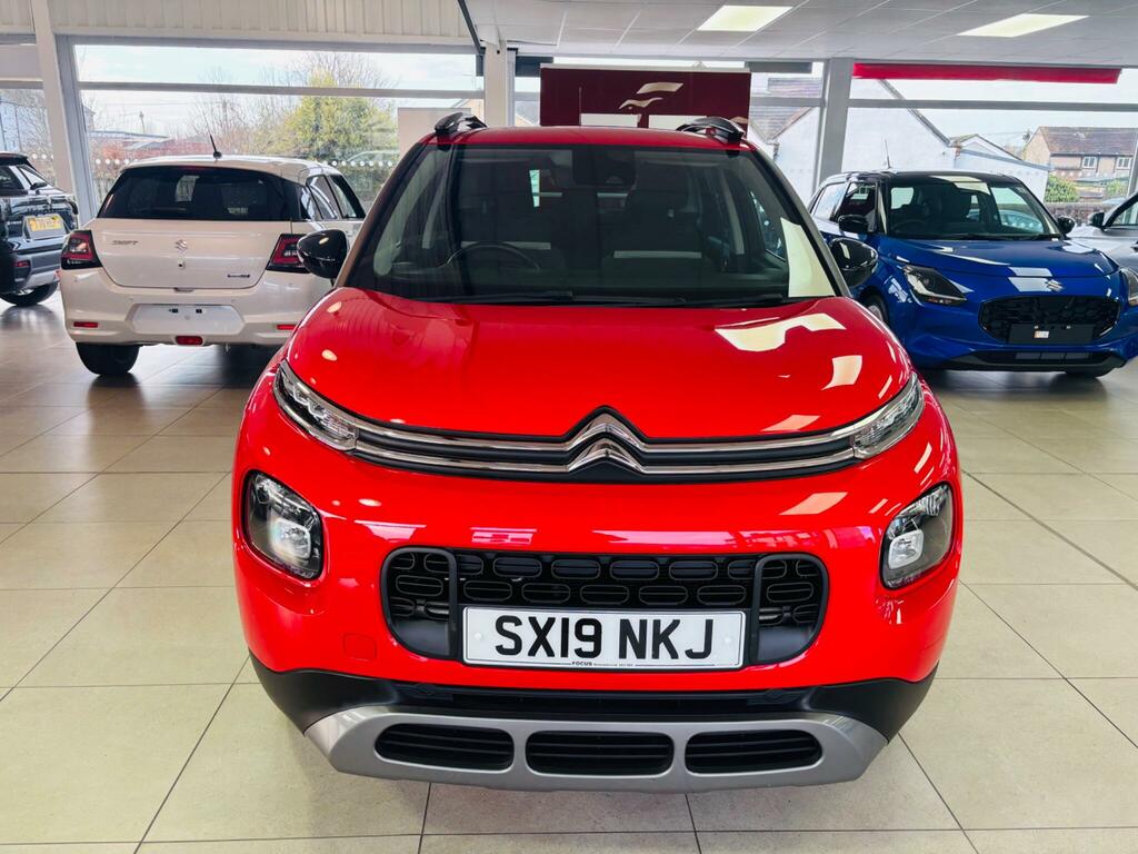 Citroen C3 Aircross 1.2 Puretech Feel Euro 6 SX19NKJ Red #2