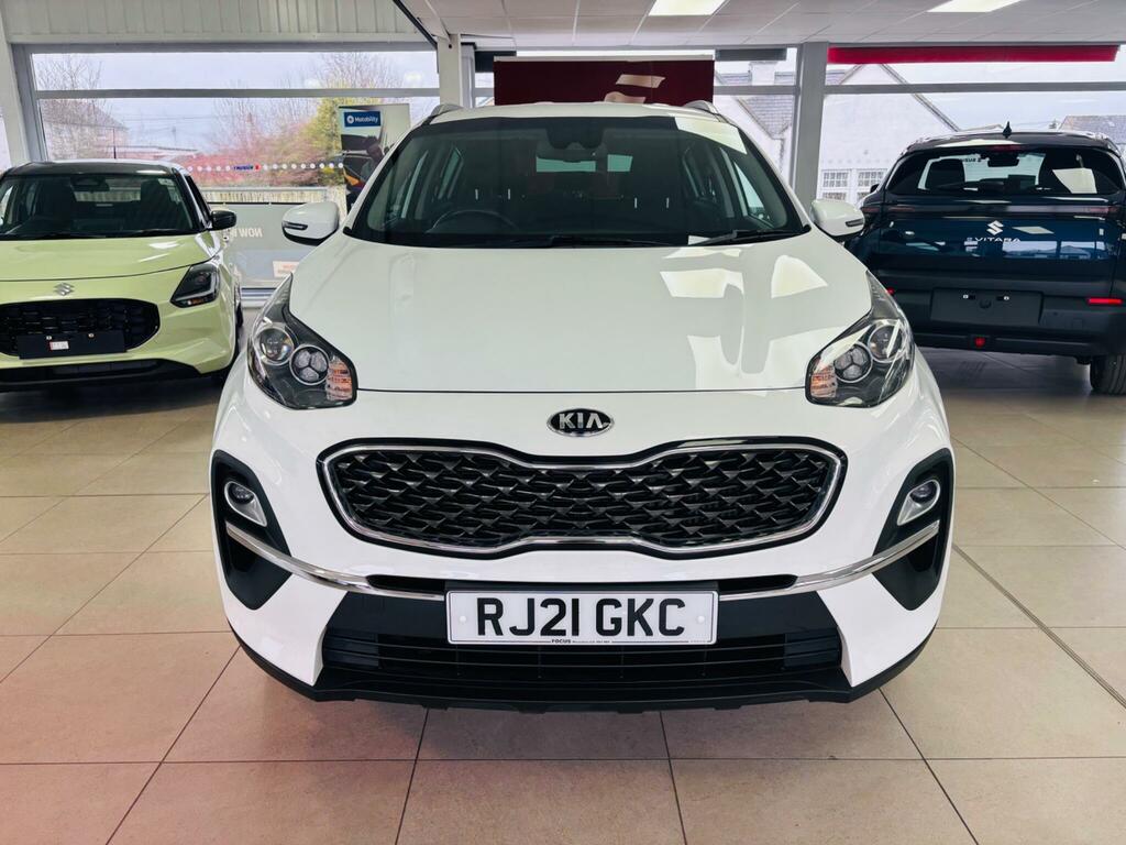 Kia Sportage 1.6 Crdi Mhev 2 Dct Euro 6 Ss RJ21GKC White #2