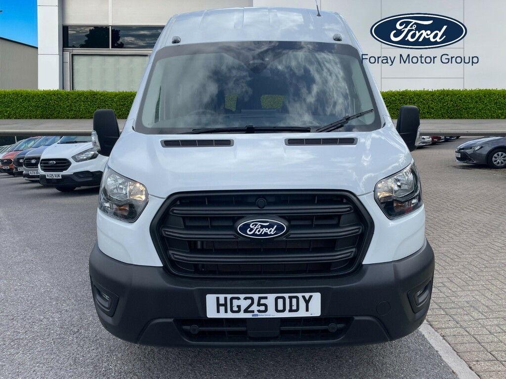 Ford Transit Custom 2.0 Ecoblue 130Ps H3 17 Seater Trend Nav HG25ODY White #2