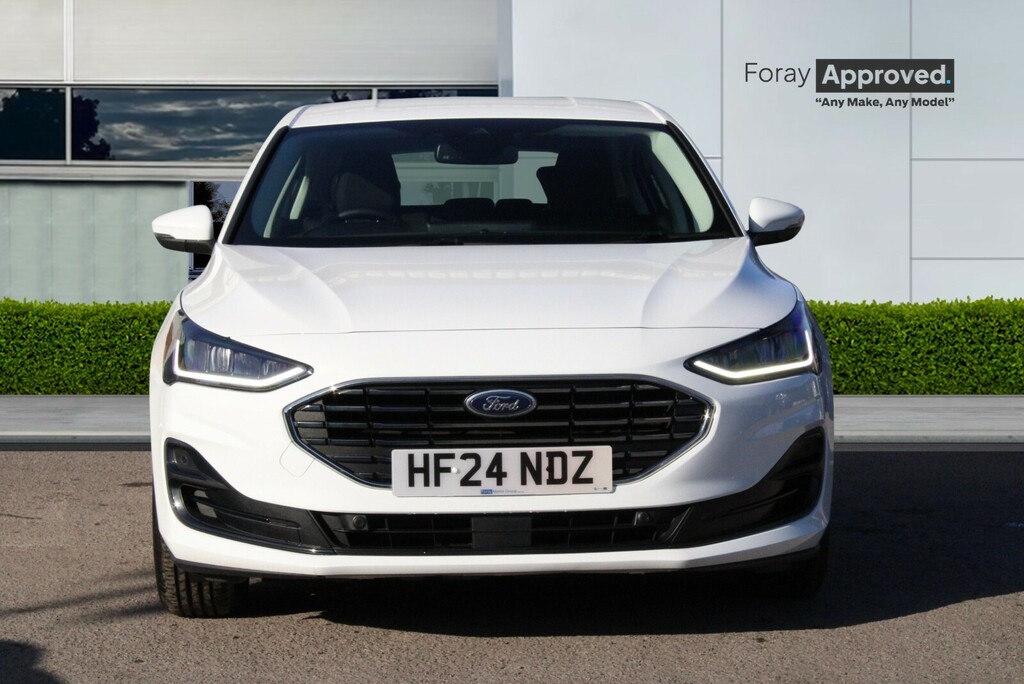 Ford Focus 1.0 Ecoboost Hybrid Mhev 155 Titanium HF24NDZ White #2