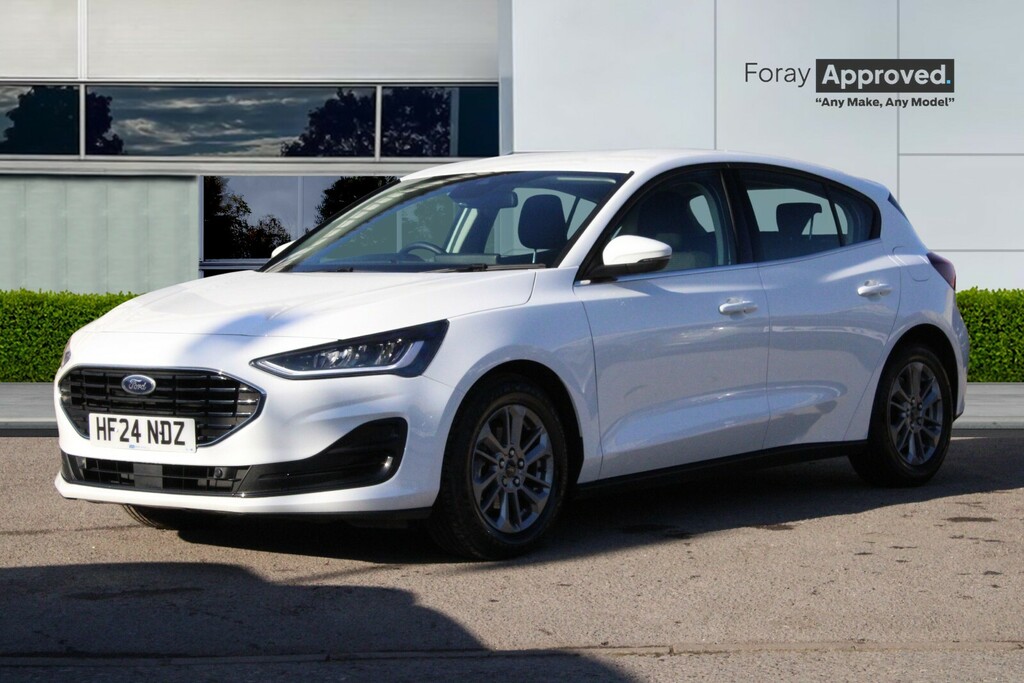 Ford Focus 1.0 Ecoboost Hybrid Mhev 155 Titanium HF24NDZ White #3