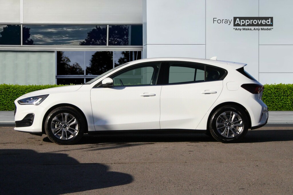 Ford Focus 1.0 Ecoboost Hybrid Mhev 155 Titanium HF24NDZ White #4