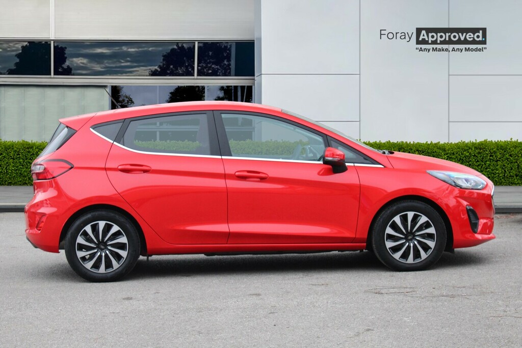 Ford Fiesta 1.0 Ecoboost Hybrid Mhev 125 Titanium WN23ZXE Red #3