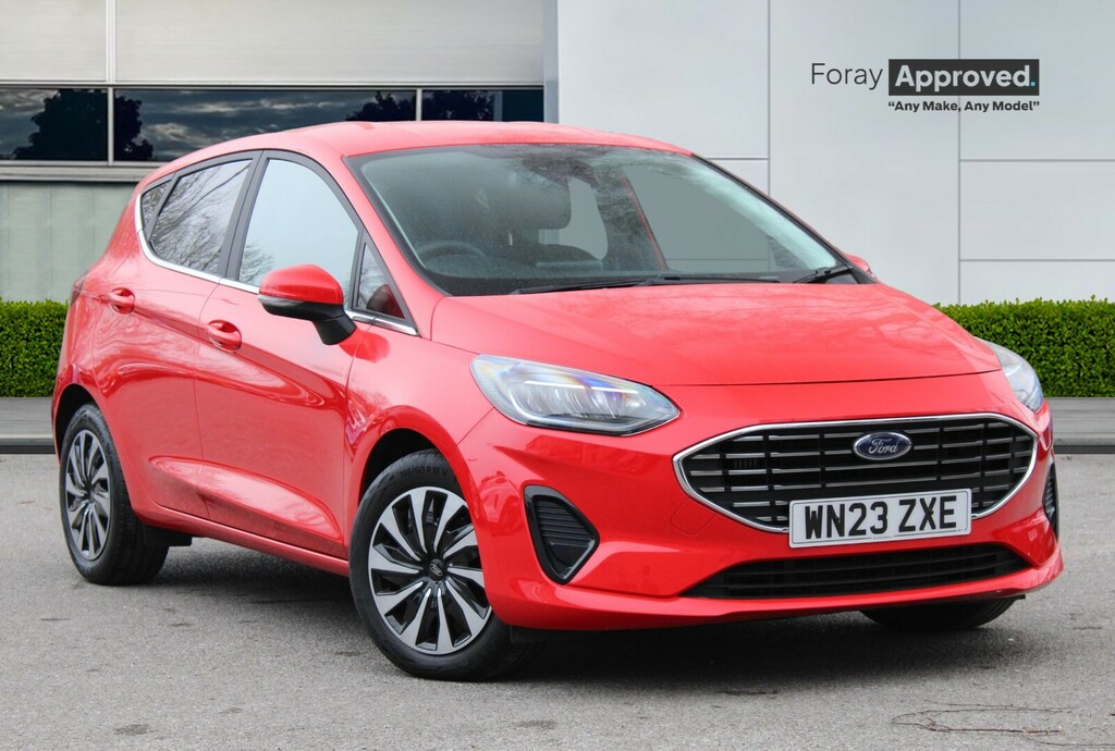 Ford Fiesta 1.0 Ecoboost Hybrid Mhev 125 Titanium Red