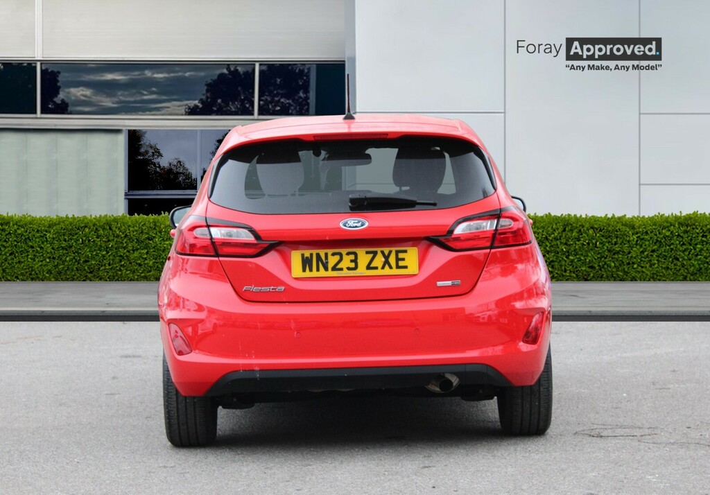 Ford Fiesta 1.0 Ecoboost Hybrid Mhev 125 Titanium WN23ZXE Red #5