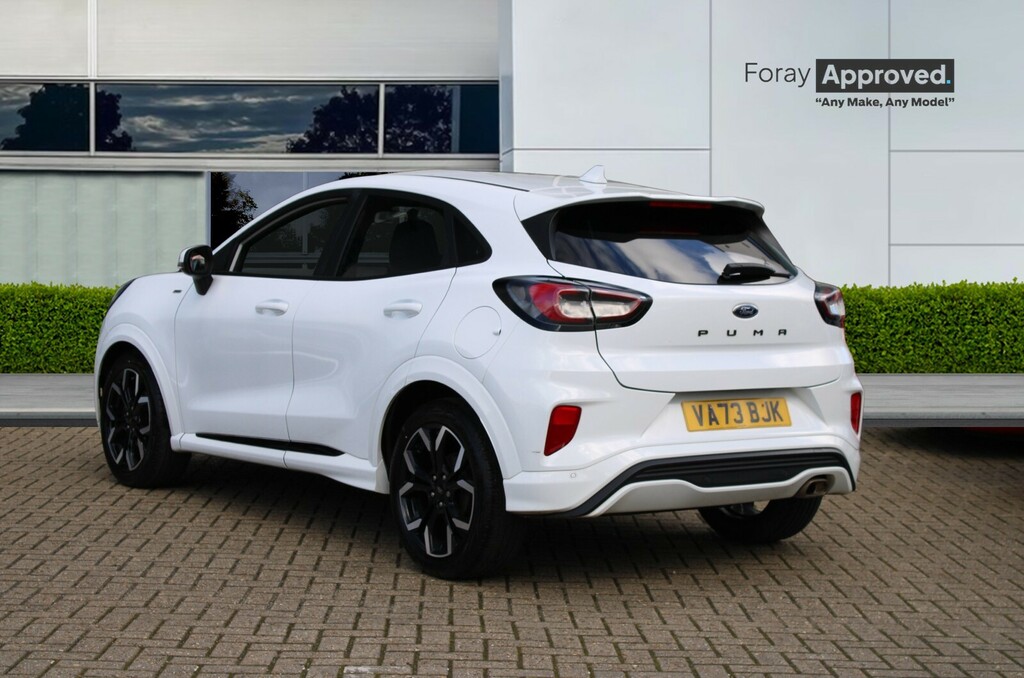 Ford Puma 1.0 Ecoboost Hybrid Mhev St-line X VA73BJK White #2