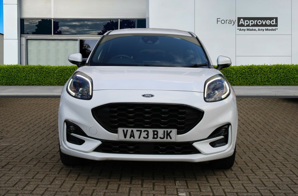 Ford Puma 1.0 Ecoboost Hybrid Mhev St-line X VA73BJK White #4
