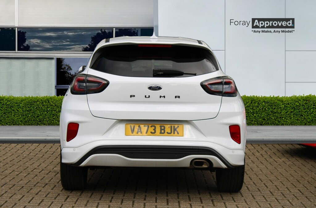 Ford Puma 1.0 Ecoboost Hybrid Mhev St-line X VA73BJK White #5