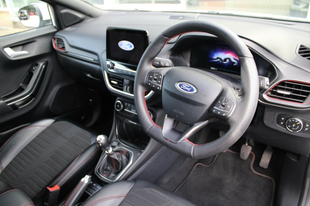 Ford Puma 1.0 Ecoboost Hybrid Mhev St-line X VA73BJK White #6