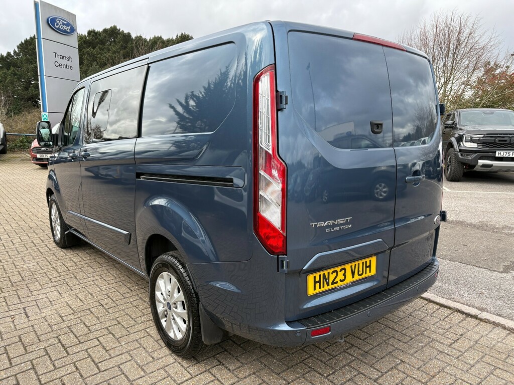 Ford Transit Custom 2.0 Ecoblue 130Ps Low Roof Dcab Limited Van HN23VUH Blue #5