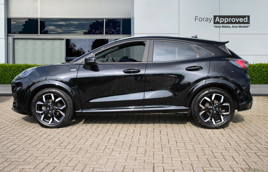 Ford Puma 1.0 Ecoboost Hybrid Mhev St-line X AV73LMO Black #3