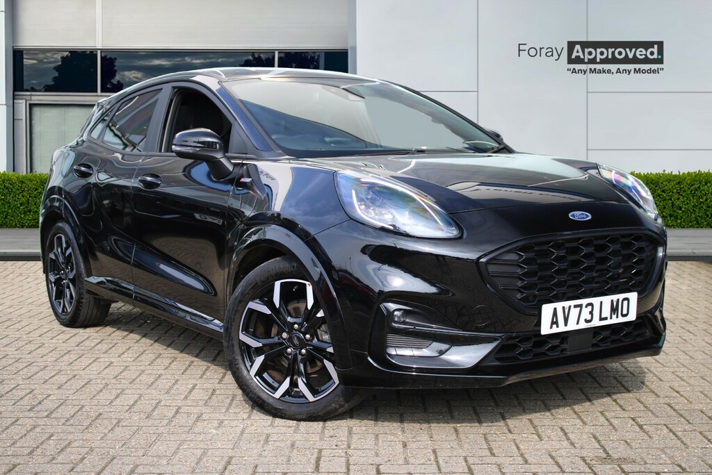 Ford Puma 1.0 Ecoboost Hybrid Mhev St-line X Black
