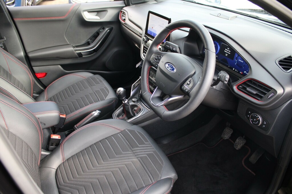 Ford Puma 1.0 Ecoboost Hybrid Mhev St-line X AV73LMO Black #6