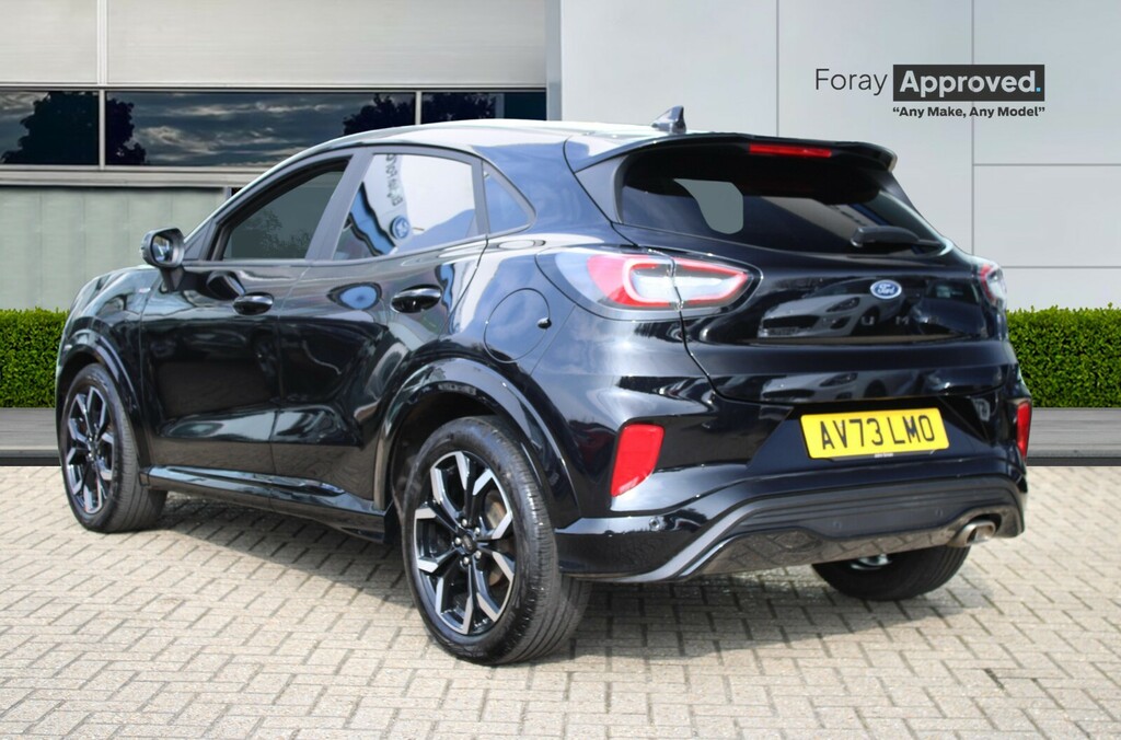 Ford Puma 1.0 Ecoboost Hybrid Mhev St-line X AV73LMO Black #2
