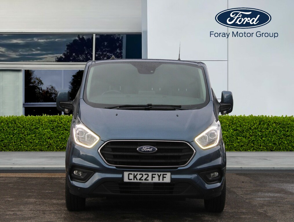 Ford Transit Custom 2.0 Ecoblue 185Ps Low Roof Dcab Limited Van CK22FYF Blue #3