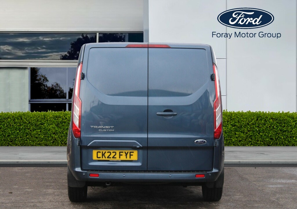 Ford Transit Custom 2.0 Ecoblue 185Ps Low Roof Dcab Limited Van CK22FYF Blue #5