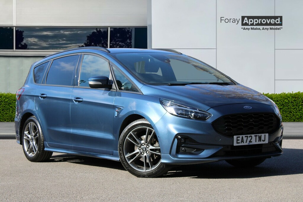 Ford S-Max 2.5 Fhev 190 St-line Cvt Blue