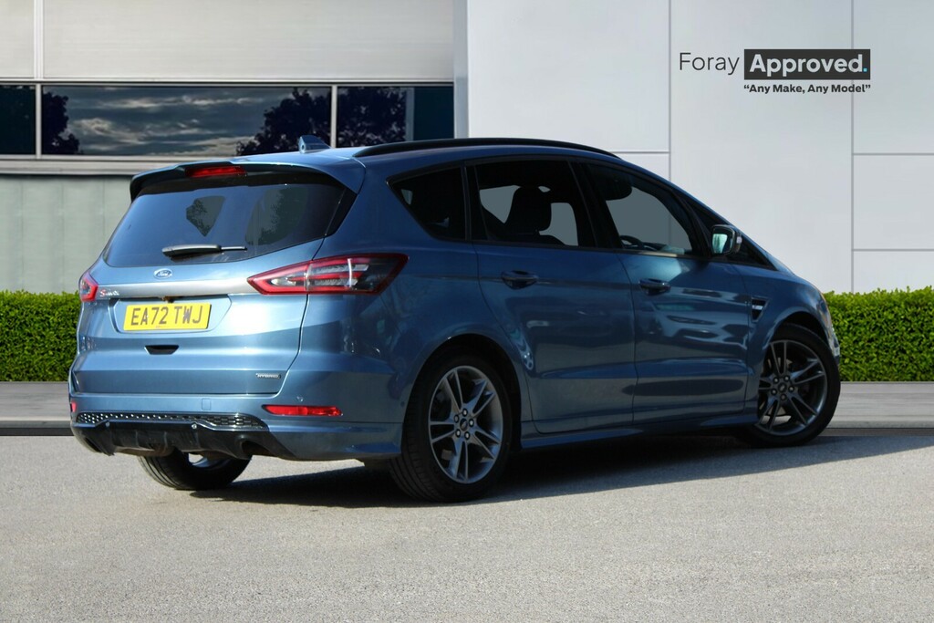 Ford S-Max 2.5 Fhev 190 St-line Cvt EA72TWJ Blue #4