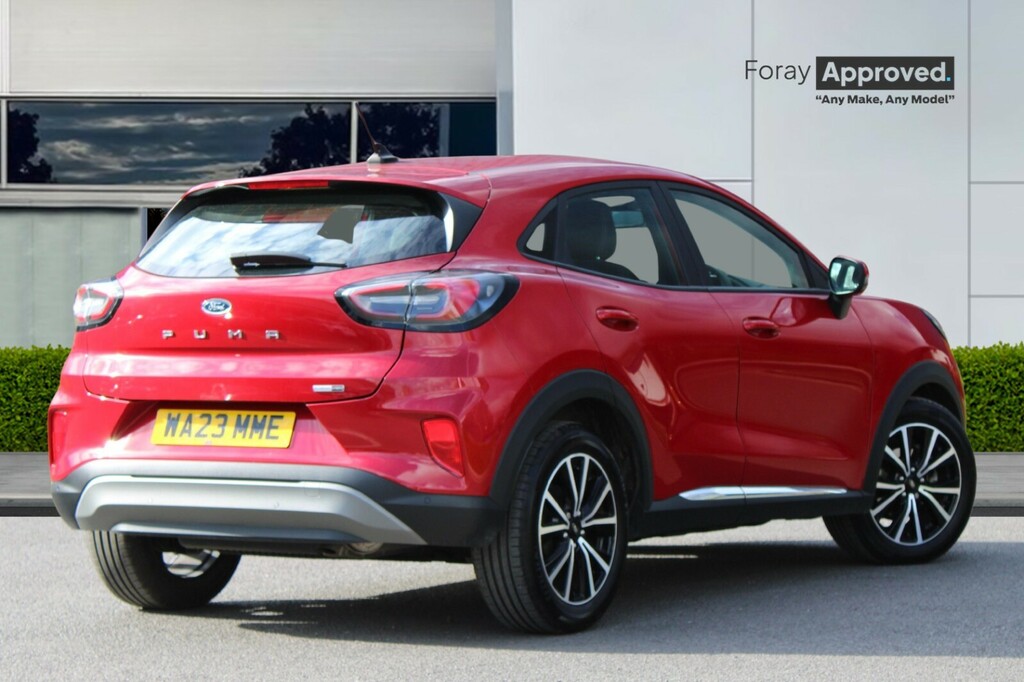 Ford Puma 1.0 Ecoboost Hybrid Mhev Titanium WA23MME Red #4