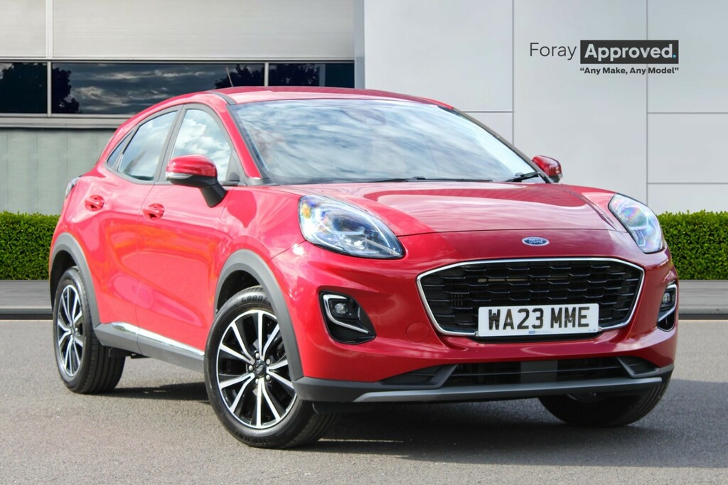 Ford Puma 1.0 Ecoboost Hybrid Mhev Titanium Red