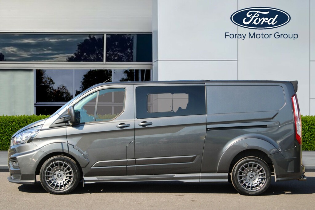 Ford Transit Custom 2.0 Ecoblue 170Ps Low Roof Dcab Ms-rt Van WH23KHX Grey #6