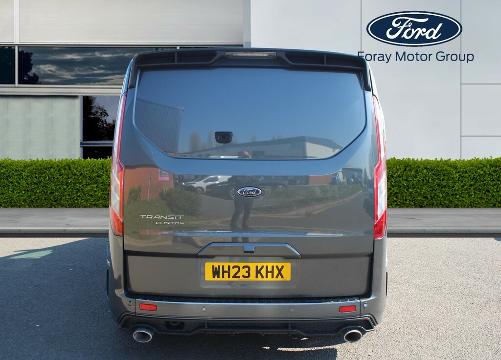 Ford Transit Custom 2.0 Ecoblue 170Ps Low Roof Dcab Ms-rt Van WH23KHX Grey #5