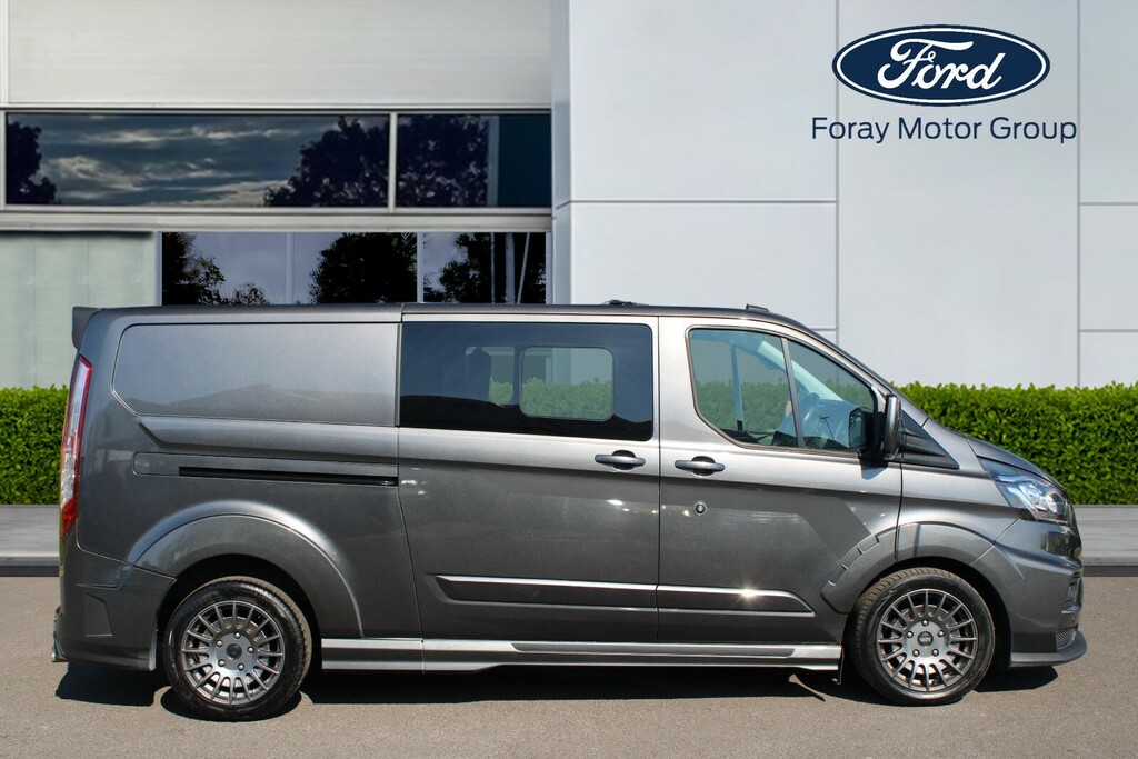 Ford Transit Custom 2.0 Ecoblue 170Ps Low Roof Dcab Ms-rt Van WH23KHX Grey #2