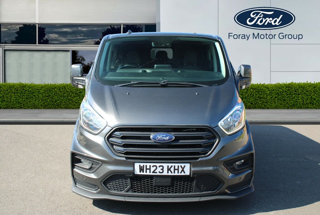 Ford Transit Custom 2.0 Ecoblue 170Ps Low Roof Dcab Ms-rt Van WH23KHX Grey #3