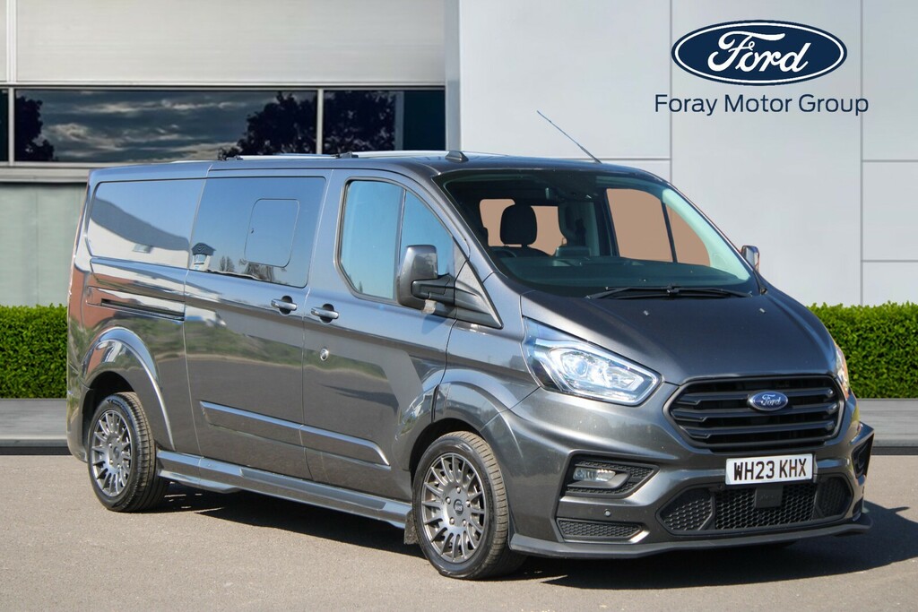 Ford Transit Custom 2.0 Ecoblue 170Ps Low Roof Dcab Ms-rt Van Grey
