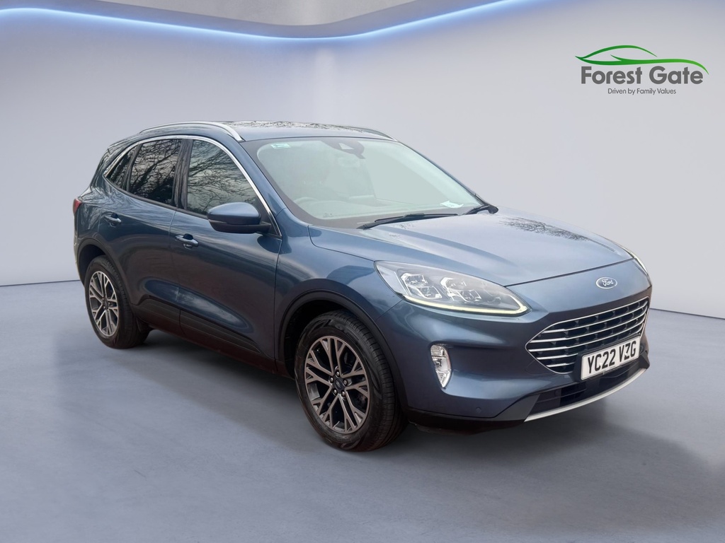 Ford Kuga 1.5 Ecoblue Titanium Suv Euro 6 YC22VZG Blue #2