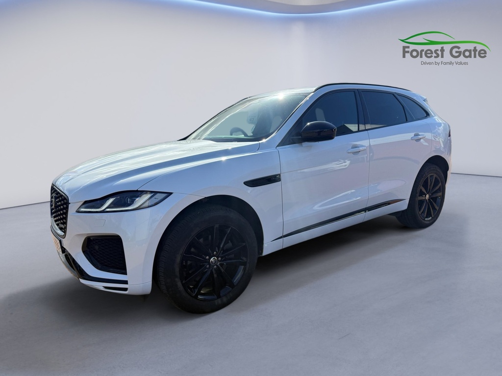 Jaguar F-Pace 2.0 D200 Mhev R-dynamic Se Black Suv Au BT73HDH White #4