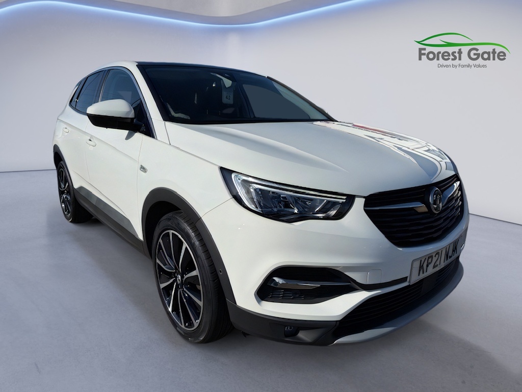 Vauxhall Grandland X 1.2 Turbo Elite Nav Suv 6Spd Eur White