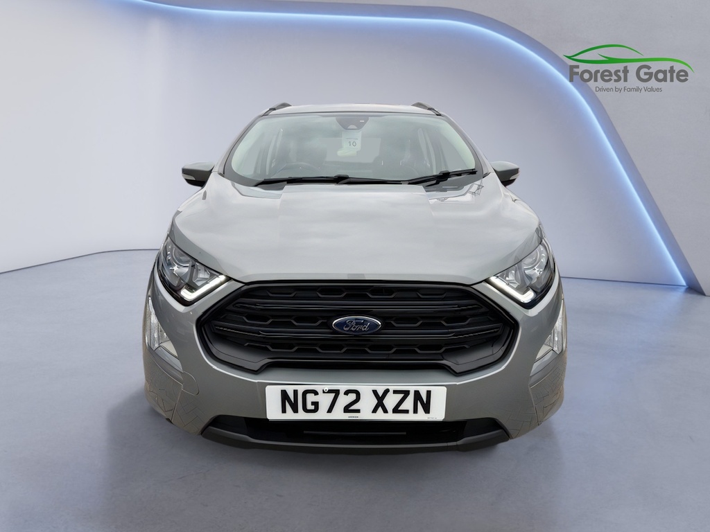 Ford Ecosport 1.0T Ecoboost Gpf St-line Suv Eu NG72XZN Silver #2
