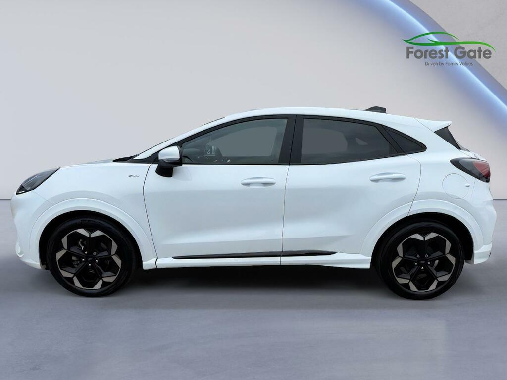 Ford Puma 1.0T Ecoboost Mhev St-line X Suv Hybrid AO74DSZ White #4