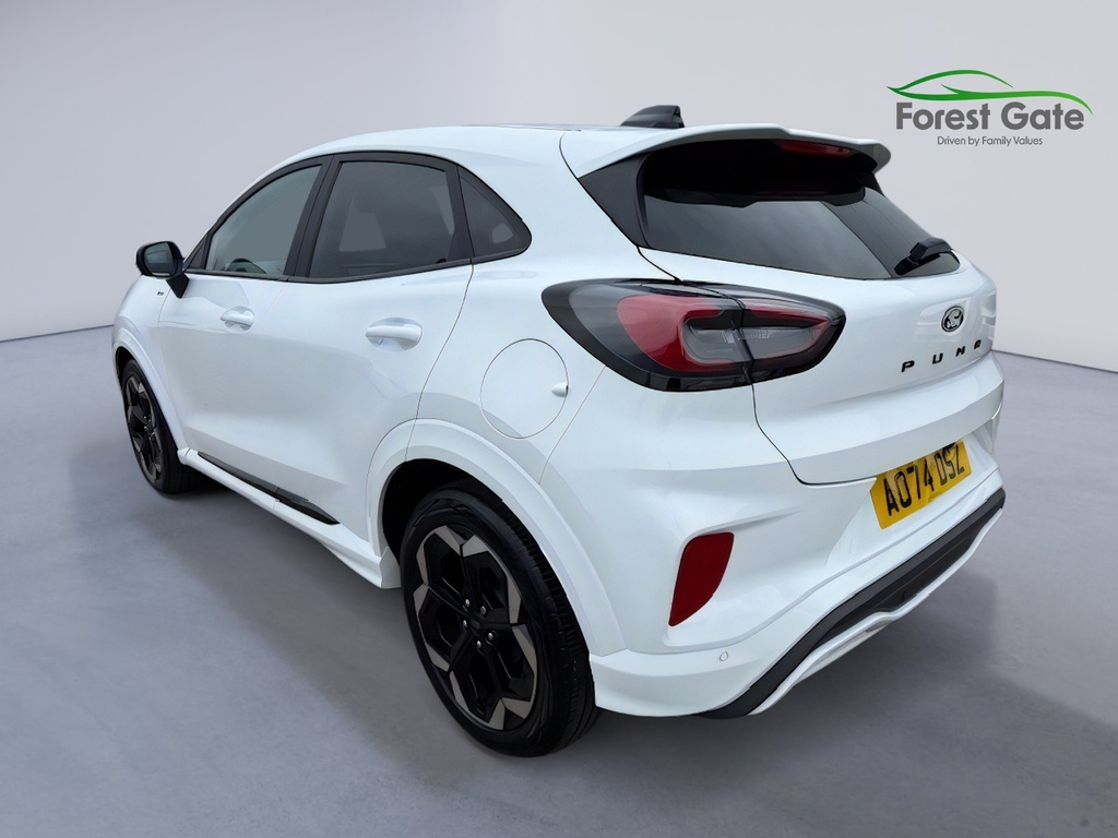 Ford Puma 1.0T Ecoboost Mhev St-line X Suv Hybrid AO74DSZ White #5