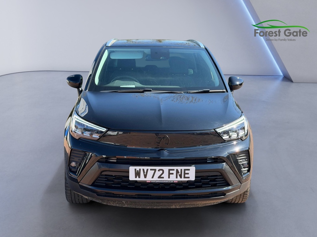 Vauxhall Crossland 1.2 Turbo Ultimate Suv Euro 6 Ss WV72FNE Black #2