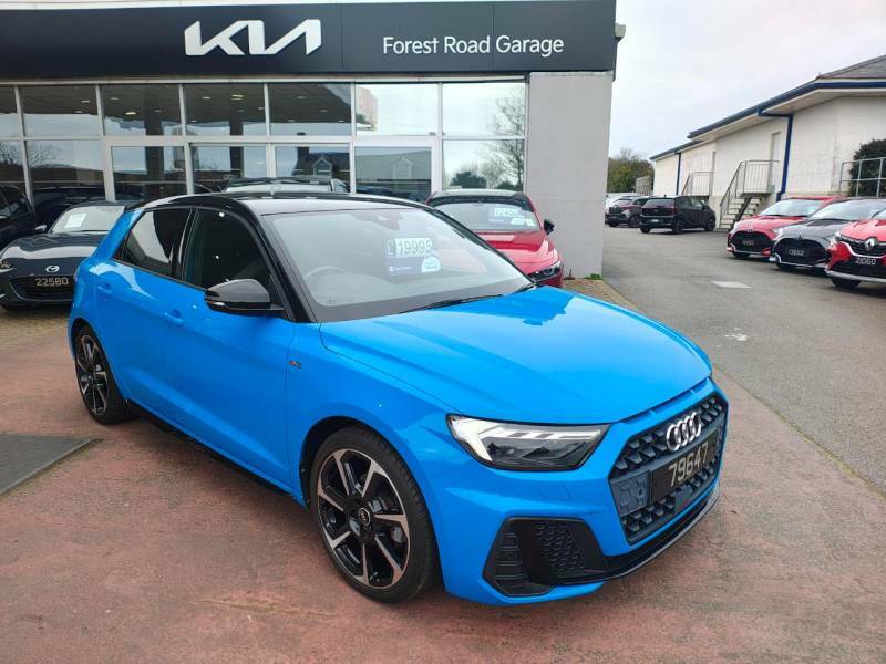 Audi A1 Tfsi S Line Black Edition - 2021 79647 Blue