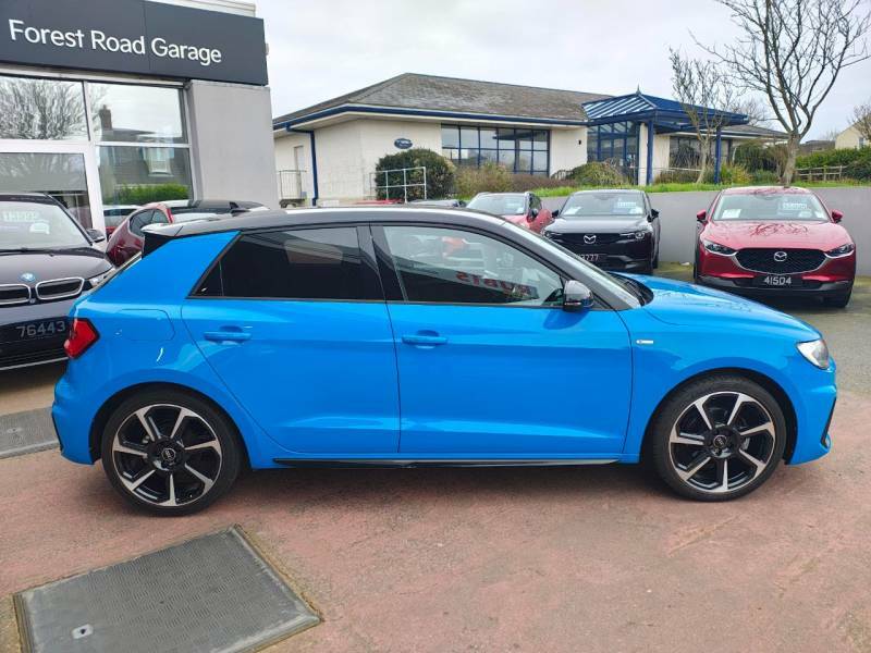 Audi A1 Tfsi S Line Black Edition - 2021 79647 Blue #3