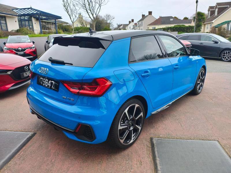 Audi A1 Tfsi S Line Black Edition - 2021 79647 Blue #4