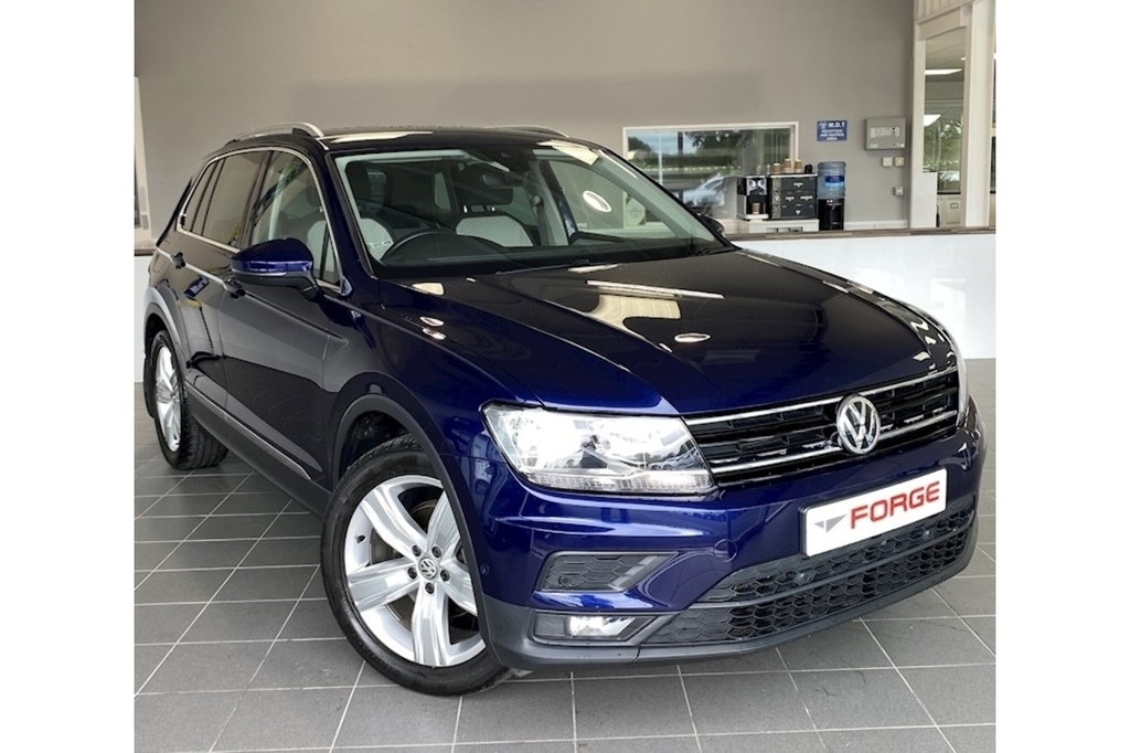 Volkswagen Tiguan 1.5 Tsi Evo Match Dsg 150 Ps U14099 Ulez Blue