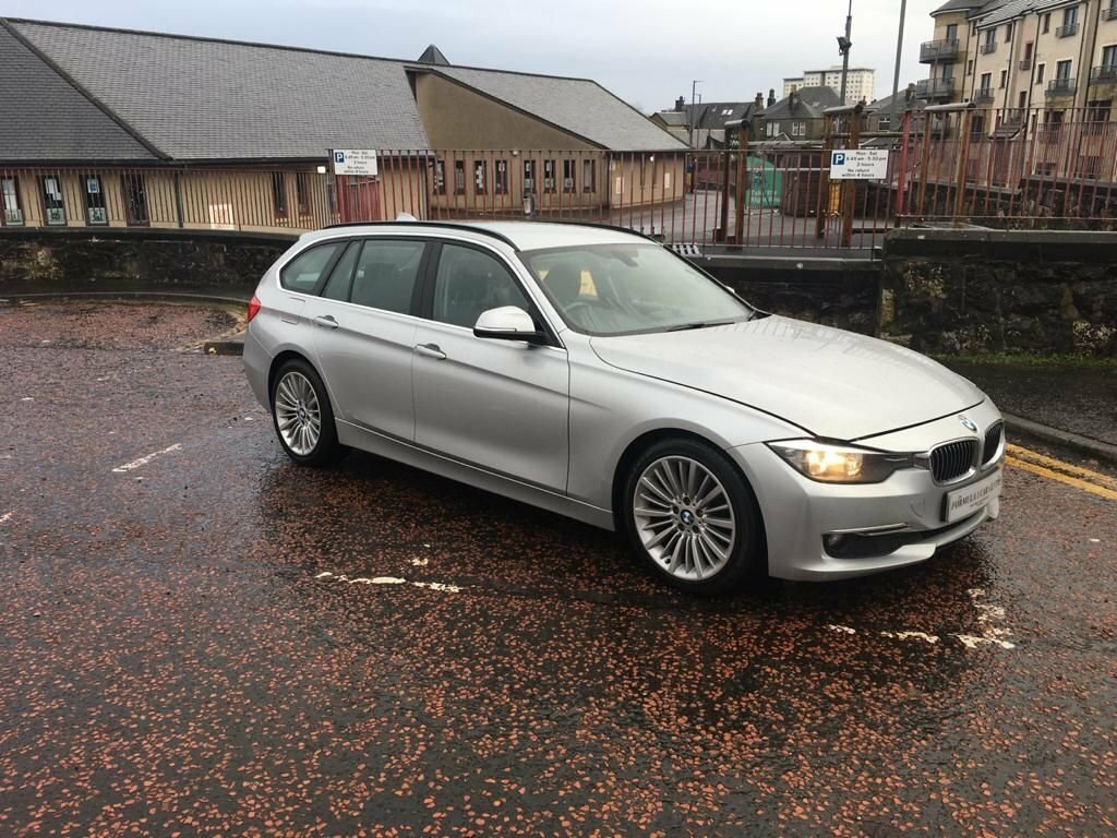 BMW 3 Series 2L 318D Luxury Touring NG13EJX Silver #4