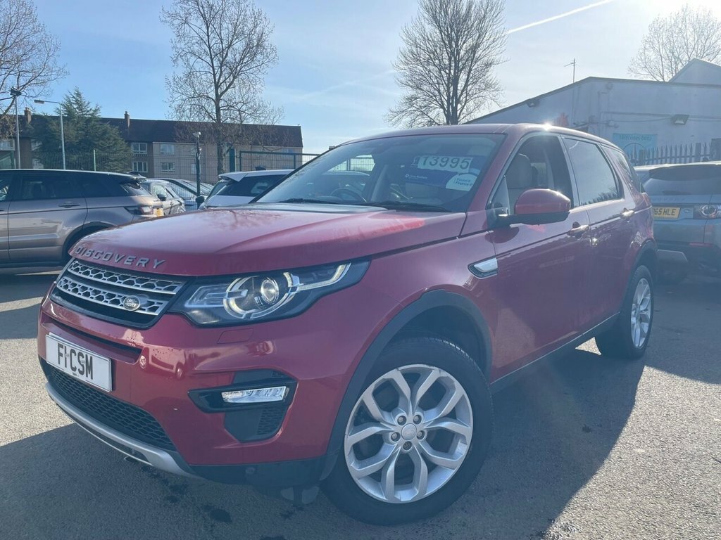 Land Rover Discovery 2.0 V8 144 Bhp Red