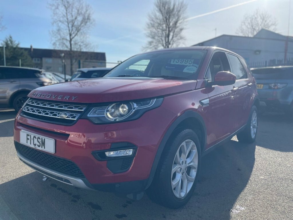 Land Rover Discovery 2.0 V8 144 Bhp YJ66KDV Red #5