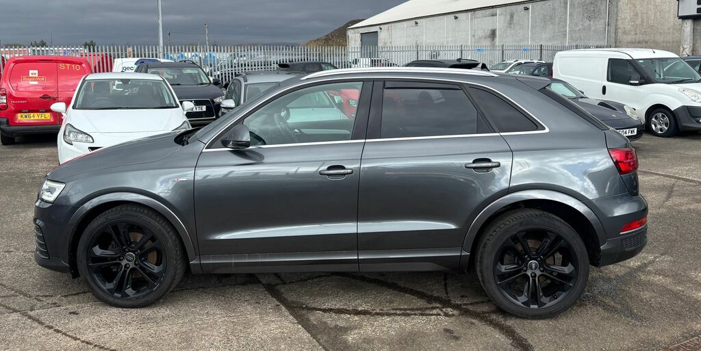 Audi Q3 2.0 Tdi S Line Plus Suv Quattro WNZ5259 Grey #3