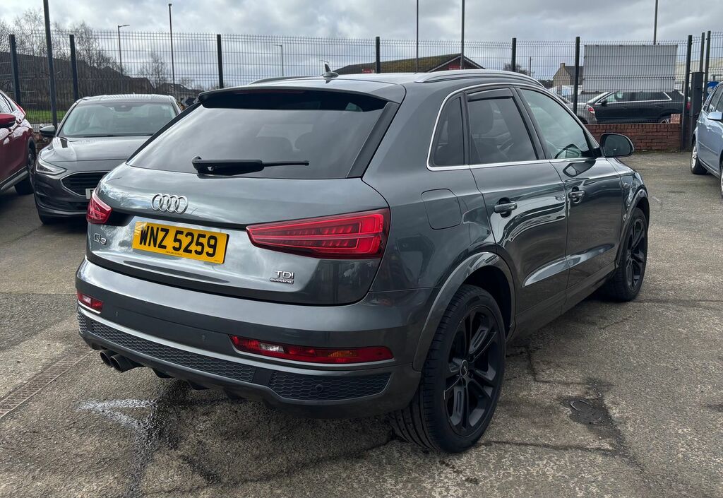 Audi Q3 2.0 Tdi S Line Plus Suv Quattro WNZ5259 Grey #4