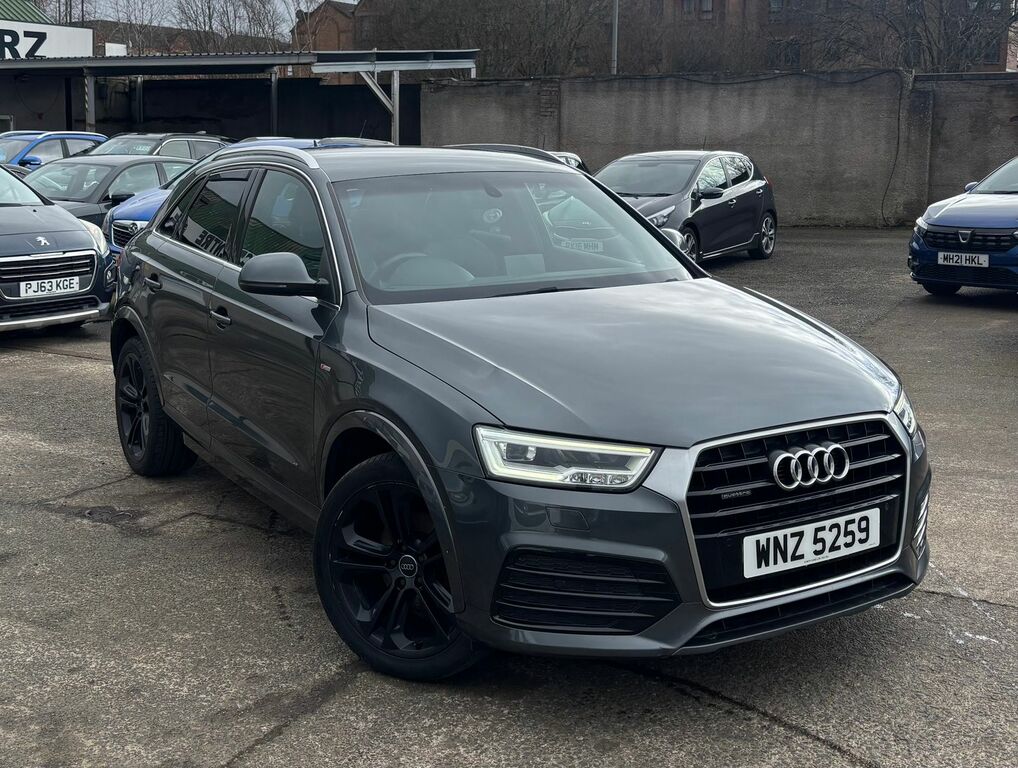 Audi Q3 2.0 Tdi S Line Plus Suv Quattro Grey