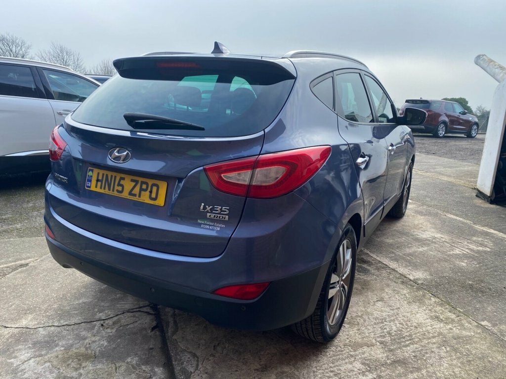 Hyundai Ix35 Suv HN15ZPO Blue #5
