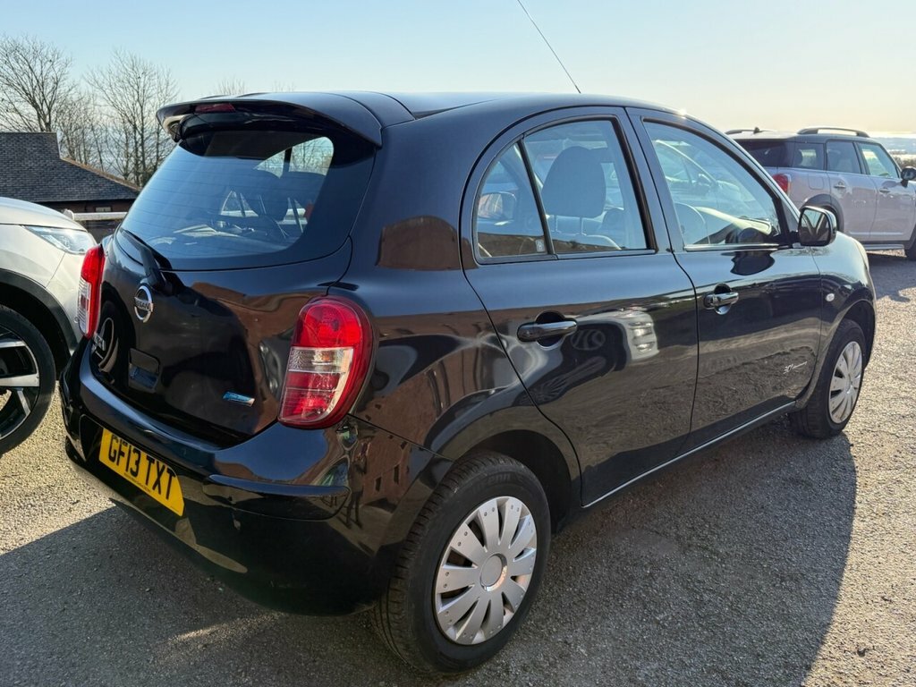 Nissan Micra 1.2L Visia GF13TXT Black #4