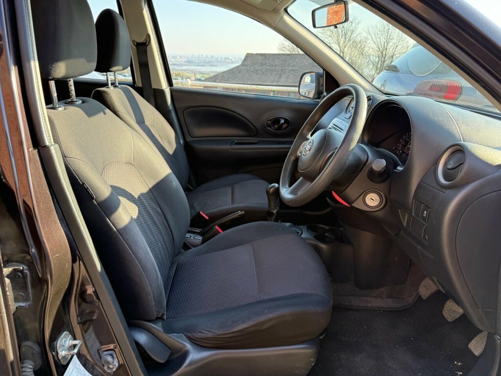 Nissan Micra 1.2L Visia GF13TXT Black #5